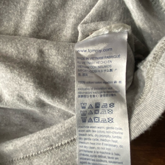 {Tommy Hilfiger} Women's Split-Neck T-Shirt - Picture 7 of 7